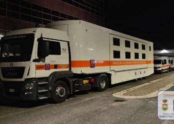 Anche una colonna mobile della Protezione Civile Fvg in Emilia Romagna