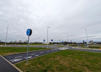 Grions del Torre, ecco la nuova rotonda