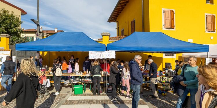 Feletto Umberto. La Parrocchia alla “Festa d’autunno” con un mercatino solidale