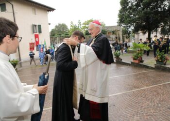 Pozzuolo in festa con il nuovo parroco, don Michele Frappa