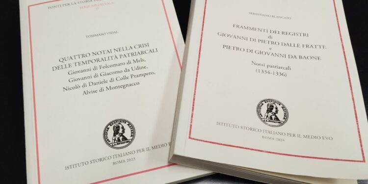 Coi notai viaggio nella vita quotidiana del Patriarcato. Il 3 ottobre presentazione di due volumi