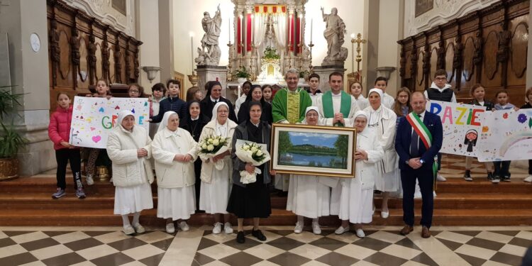 Il “Grazie” di San Daniele alle suore Ancelle della Carità