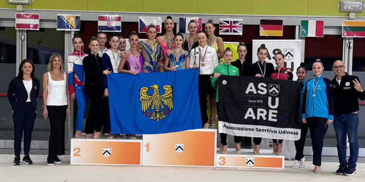 Torneo internazionale di ritmica dell’Asu, Dragaš e compagne stravincono