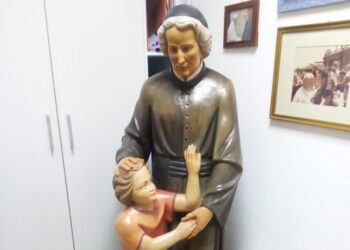 Festa di Scrosoppi con la nuova statua del Santo