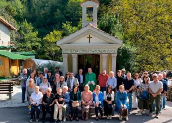 Taipana. A nuovo la cappellina della Madonna Ausiliatrice