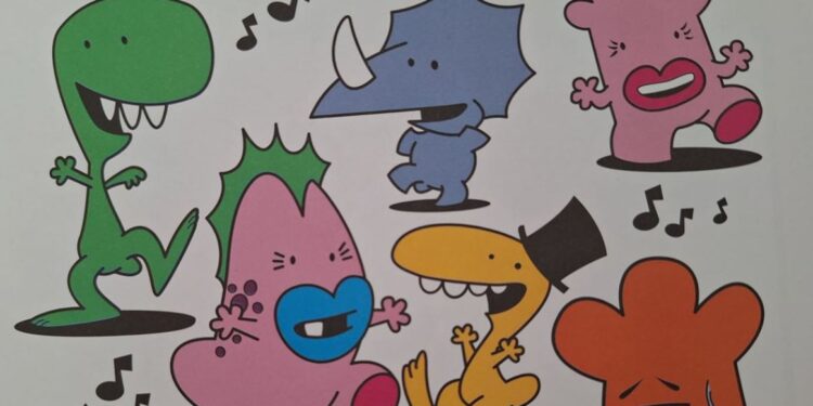 “Gnognosaurs” da dipingere, il nuovo album per bimbi firmato da Dree Venier, pubblicato da “la Vita Cattolica” e Arlef