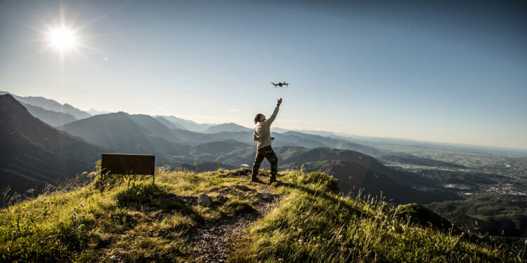 Fabio Pappalettera: «In volo col mio drone, dal cielo racconto le bellezze del mondo e del mio Friuli»