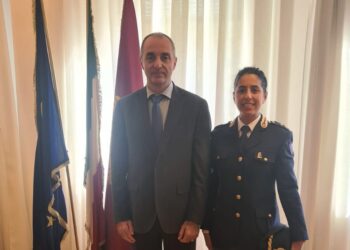 Stefania Gangemi a capo della Polizia Stradale di Udine