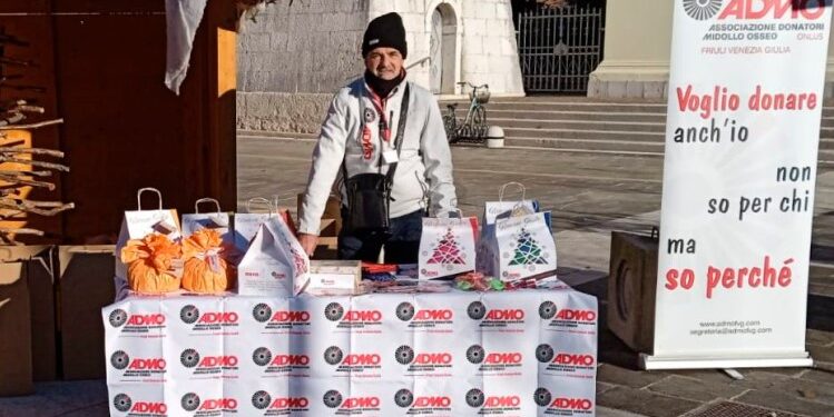 Sabato 30, Admo porta a Udine “Un panettone per la vita”