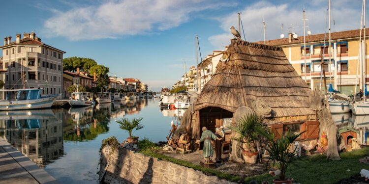 Da Grado al Vaticano. Davanti agli occhi del mondo il Presepe ambientato in Laguna