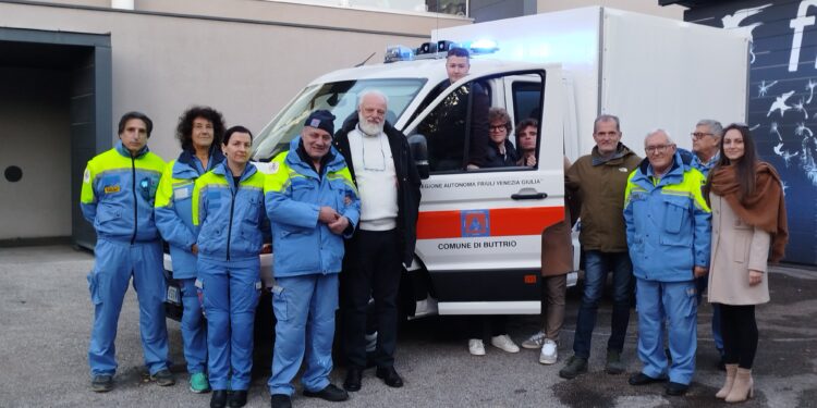 Buttrio, un nuovo mezzo per la Protezione civile