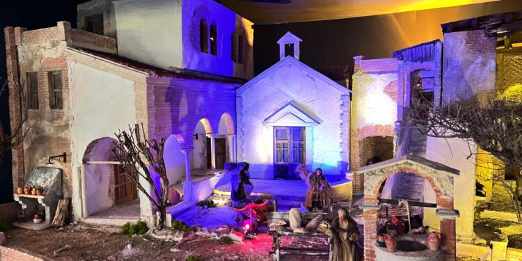 In chiesa a Coja il Presepe che rende omaggio alla Natività di Greccio
