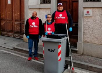 A Udine i senza dimora si prendono cura della città