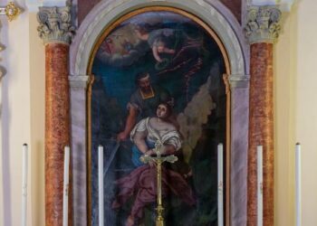 San Vidotto. La pala di Sant’Eurosia torna al suo antico splendore