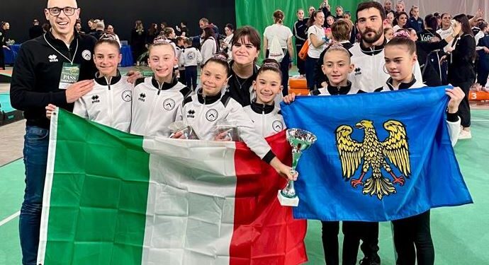 Asu Udine, le ginnaste dell’artistica sono campionesse d’Italia