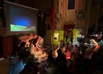 Castello di Porpetto. Rievocazione della Natività in compagnia di San Francesco