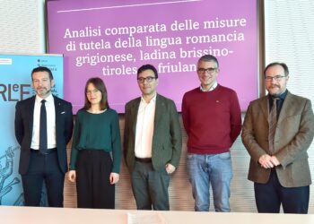 Un dottorato per studiare la tutela di friulano, ladino e romancio