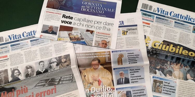 Domenica 26 gennaio la Giornata del Settimanale. La Vita Cattolica in tutte le Parrocchie