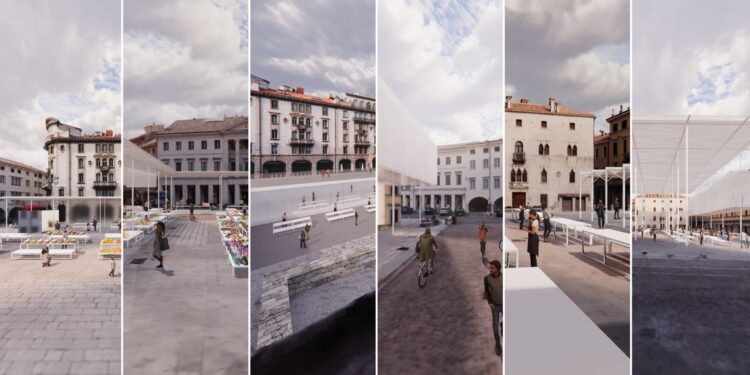 Piazza XX Settembre. Sei soluzioni per il mercato coperto