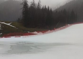 Troppa pioggia: annullata la tappa di Coppa Europa di sci alpino femminile a Sella Nevea
