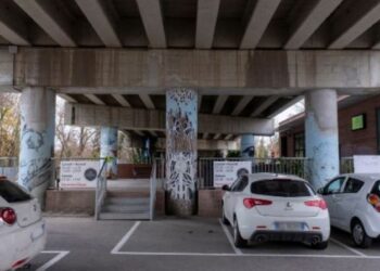 San Giorgio di Nogaro. Murales su tre piloni, tra creatività e convivenza. Un concorso