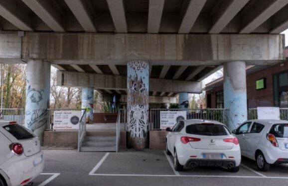 San Giorgio di Nogaro. Murales su tre piloni, tra creatività e convivenza. Un concorso