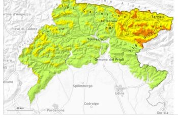 Pericolo valanghe sui monti Fvg