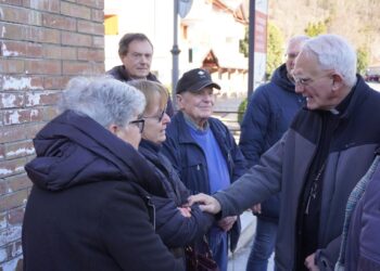 L’Arcivescovo nelle Valli del Natisone. «Resistete, come le primule. Tornerò presto nelle Valli»