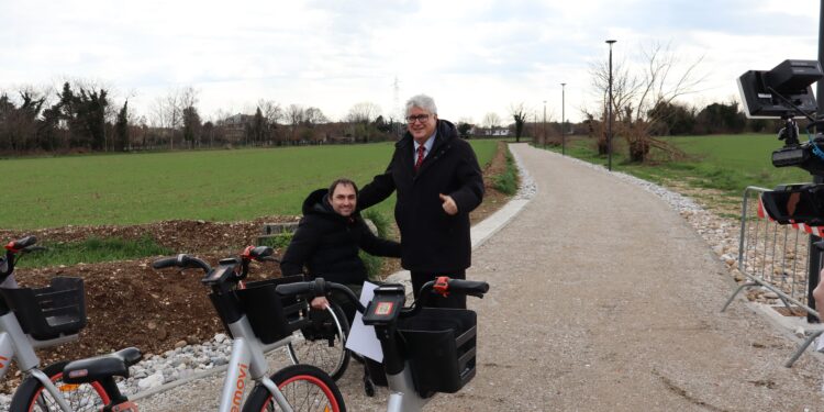 Ecco le nuove ciclabili di Udine sud
