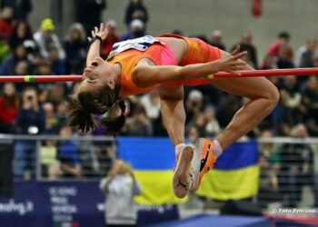 La primatista mondiale di salto in alto vince UdinJump