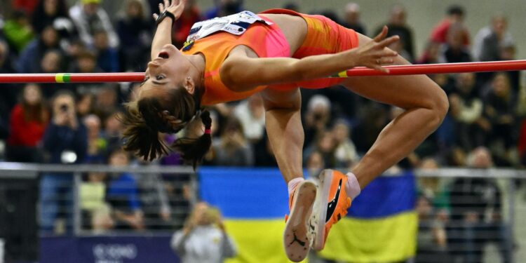 La primatista mondiale di salto in alto vince UdinJump