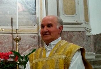 Mons. Caucig, a Moggio Udinese da 35 anni