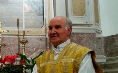 Mons. Caucig, a Moggio Udinese da 35 anni