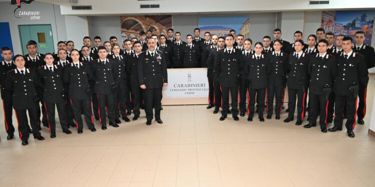 55 nuovi Carabinieri in provincia di Udine
