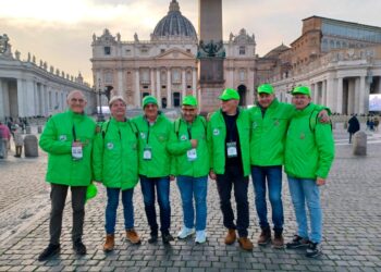 Da Latisana a Roma, sette volontari friulani al Giubileo