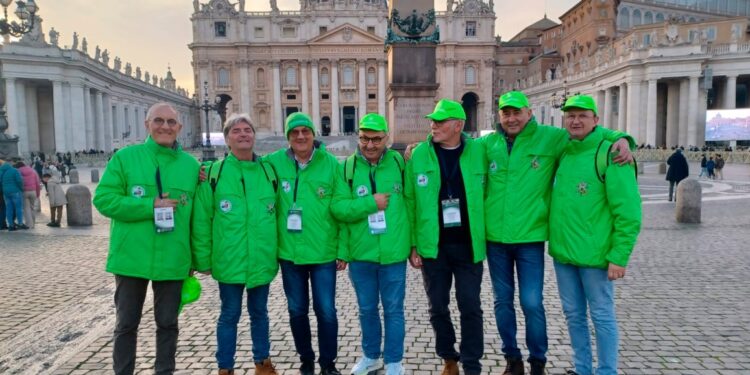 Da Latisana a Roma, sette volontari friulani al Giubileo