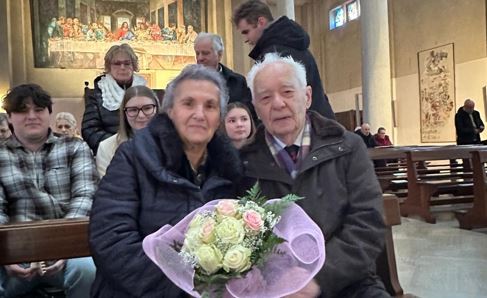 Nimis. Nozze di titanio per Bruna Comelli ed Ennio Grassi