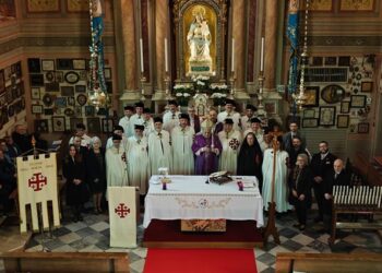 Verso Pasqua, l’incontro dei Cavalieri del Santo Sepolcro con mons. Mazzocato