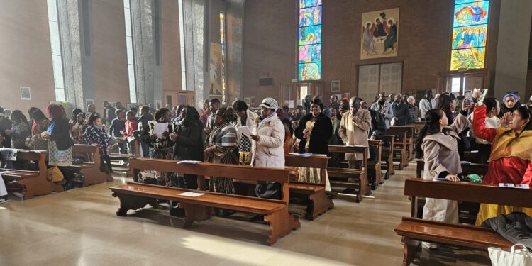 Festa a San Pio X con l’Arcivescovo e le comunità di cattolici immigrati in Friuli