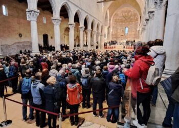 Ad Aquileia 1700 pellegrini da Lubiana