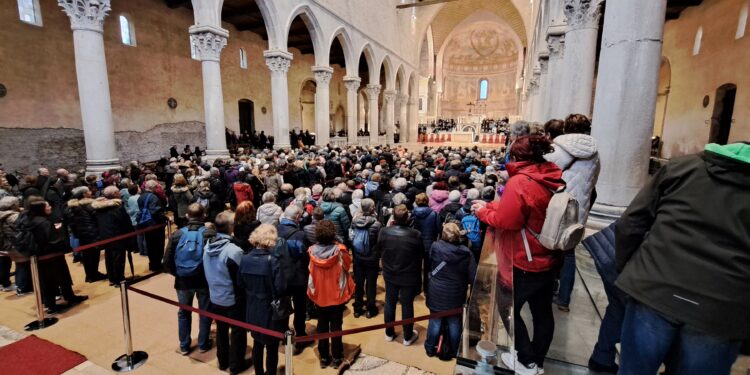 Ad Aquileia 1700 pellegrini da Lubiana