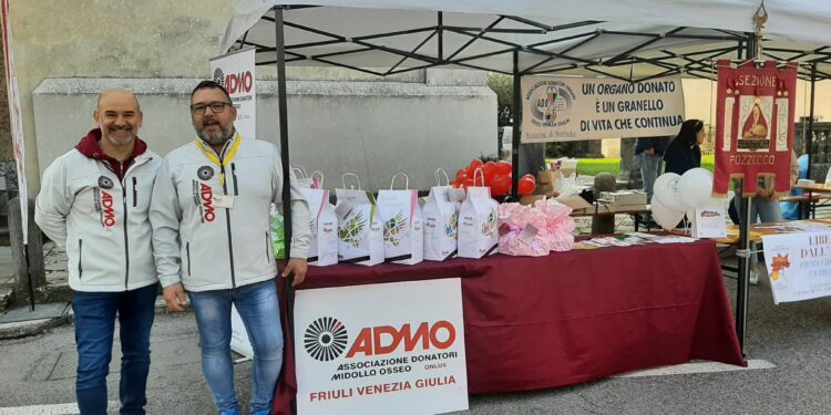 Admo porta nelle piazze del Fvg “Una colomba per la vita”
