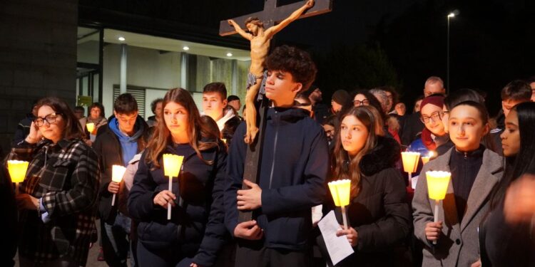 Via Crucis in ospedale a Udine, 28 marzo 2025