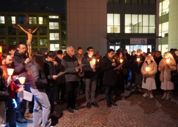 «Era importante essere qui». In ospedale a Udine la Via Crucis con l’Arcivescovo