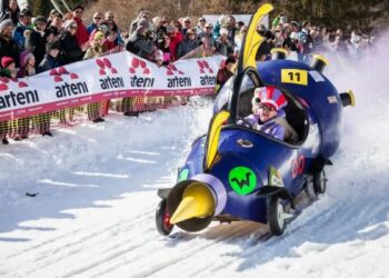 A Davost di Forni di Sopra, dal 7 al 9 marzo, torna la “Crazy Bob” con le corse pazze sulla neve