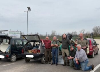 Remanzacco ripulita. Raccolti anche radiatori di auto e rifiuti di cantiere