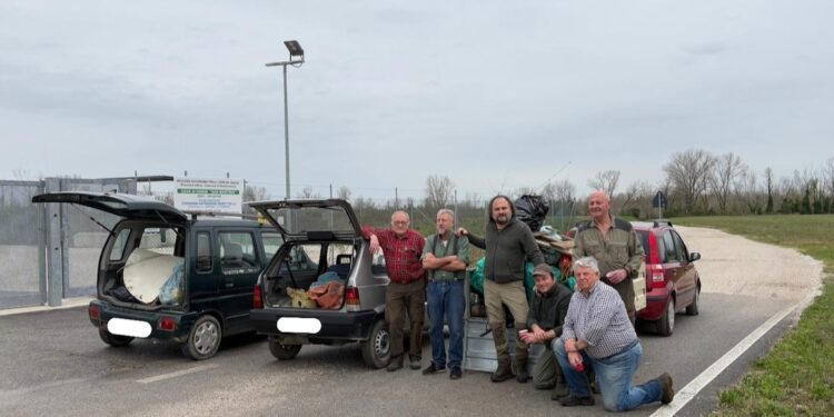 Remanzacco ripulita. Raccolti anche radiatori di auto e rifiuti di cantiere