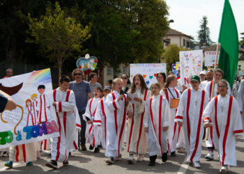 Centinaia di ministranti alla festa diocesana in Seminario a Castellerio