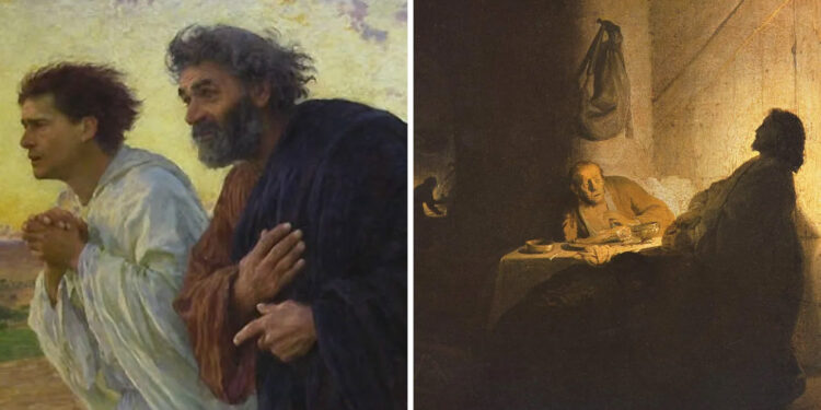 La mattina e la sera di Pasqua: due capolavori d’arte esposti a Roma a cura di don Alessio Geretti