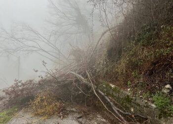 A Porzûs disagi dopo la frana anche per i pellegrinaggi